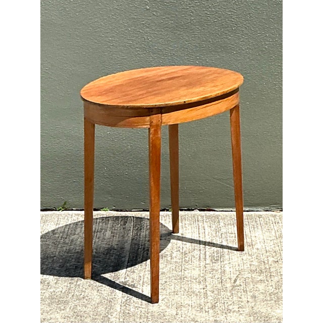 Vintage Hand Made Shaker Side Table For Sale - Image 12 of 12