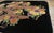 Textile Fantabulous Multicolored Big Roses in a Black Ground Color Chinese Art Deco Rug by Nichols Workshop For Sale - Image 7 of 12