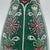 Handmade Ceramic Conical Vase (25cm) – Emerald Green Vertical Panels – Flared Rim Iznik Decor For Sale - Image 4 of 7