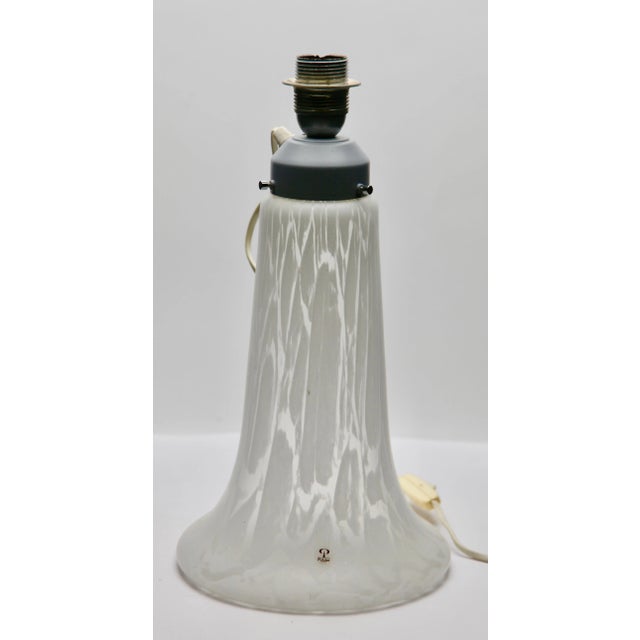 Frosted and Textured Glass Lamp from Peill & Putzler, 1970s For Sale - Image 12 of 13