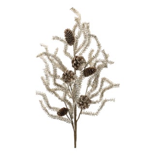 Tinsel Pine Spray (Set of 6) For Sale