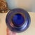 1900 - 1909 1900s Loetz Indigo Cobalt Bohemian Art Glass For Sale - Image 5 of 6