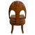 English Regency Wood Spoon Back Chair in the Style of Michael Taylor for Baker For Sale In Philadelphia - Image 6 of 15