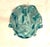 Add a luminous pop of Mid-Century coastal charm to your space with this vintage Italian Murano style art glass dish. Blown...
