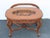 Heavy Hand Carved Cameo Coffee Table With Glass Top Serving Tray 6644 For Sale - Image 11 of 17
