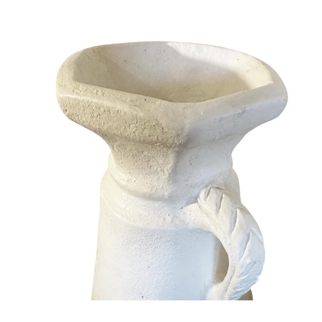 Late 20th Century Large White Ceramic Vessel For Sale In Phoenix - Image 6 of 10