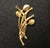 1950s Winard Bamboo Jade Brooch / Pin For Sale - Image 6 of 10