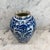 Ceramic Late 18th Century Dutch Delft Blue and White Hand-Painted Baluster Vase For Sale - Image 7 of 14