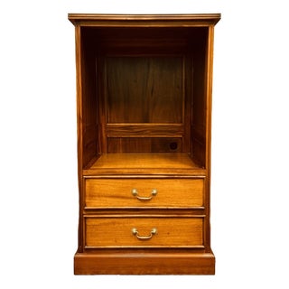 Vintage English Office Cabinet For Sale