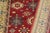Red Vintage Shirwan Red/Gold Wool Rug - 3'9''x5'6'' For Sale - Image 8 of 11