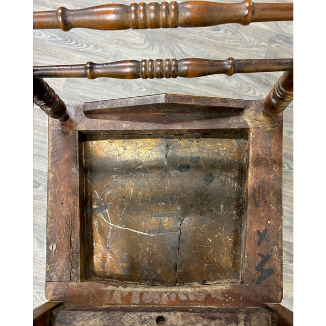 Antique Victorian Eastlake Ladderback Dining Chairs - Set of 6 For Sale - Image 17 of 17