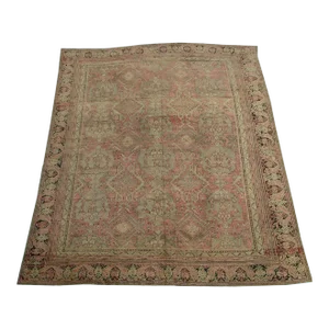 Antique Oushak Rug 15.9x12