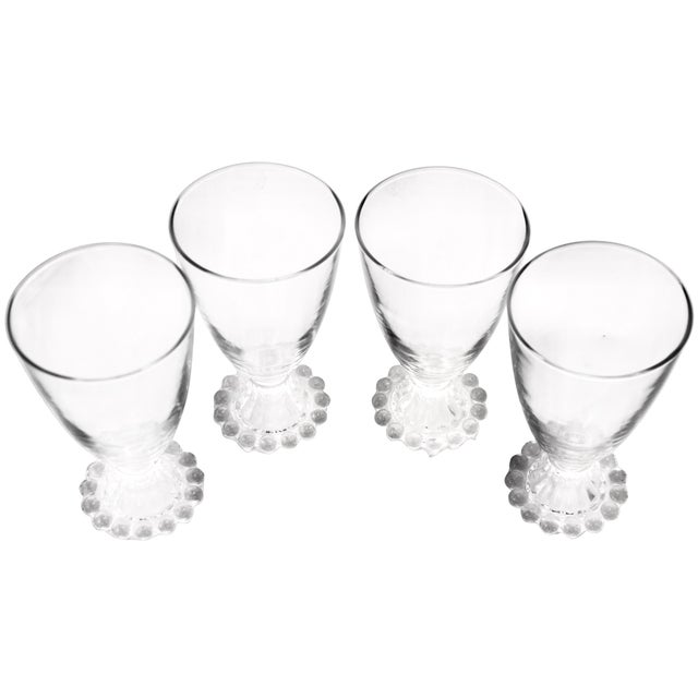 Mid-Century Modern 1960s Mid Century Modern Ball Foot Goblets - Set of 4 For Sale - Image 3 of 3
