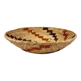 Early 20th Century Botswana Basket 15inch MATTER COLLECTION For Sale