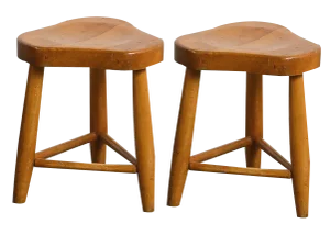 Set of Stools by Christian Durupt, 1960s