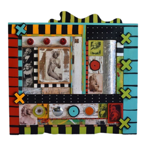 Late 20th Century Wendy Carr Assemblage "Mixed Media Madonna"