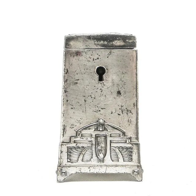 Art Nouveau Piggy Bank by DBE, Germany For Sale - Image 9 of 10