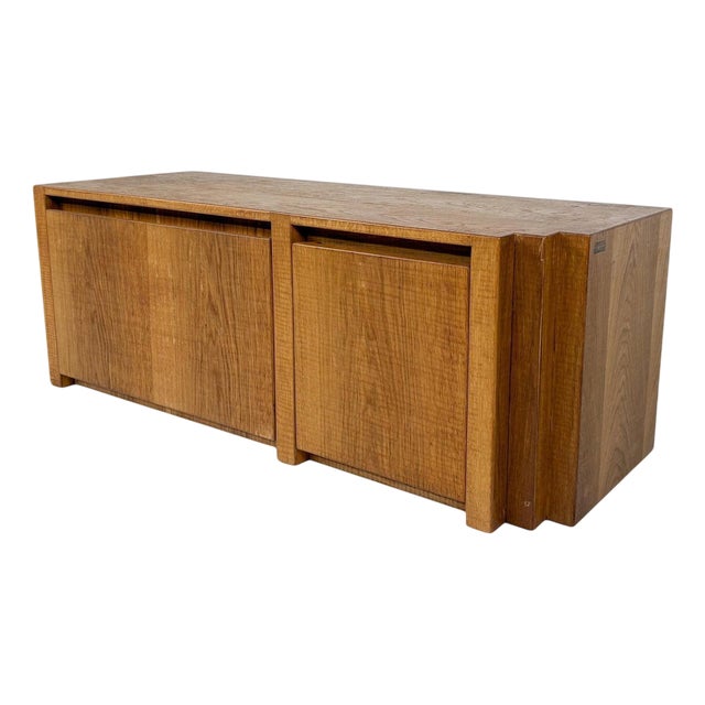 Mid-Century Low Sideboard attributed to Officina Rivadossi, 1970s For Sale