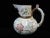 Porcelain Chinoiserie Flower Tea Set With Figural Asian China Men Handle Finial For Sale - Image 9 of 13