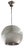 Mid-Century Modern Italian Glass and Metal Feltre Chandelier by Ignazio Gardella for Greco, 1960s For Sale