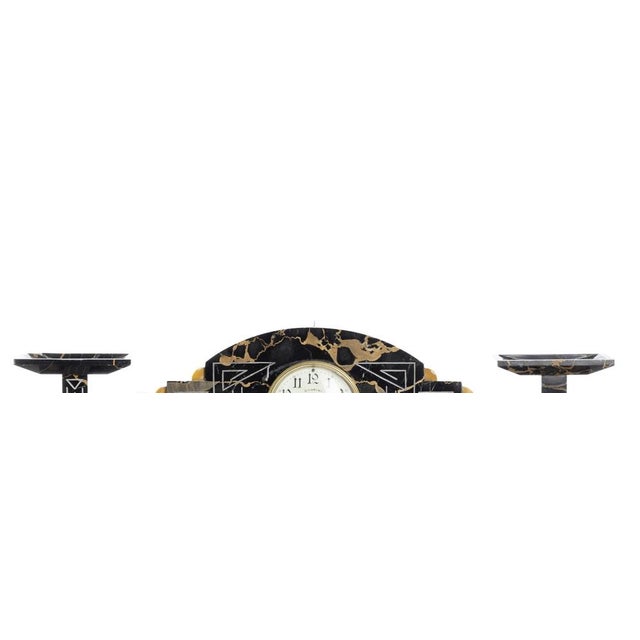 Stone Art Deco Setting from Charvet Lyon, Set of 3 For Sale - Image 7 of 8