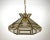 Mid-Century Modern Smoky Glass and Brass Chandelier by JBS Leuchten, Germany For Sale - Image 3 of 10