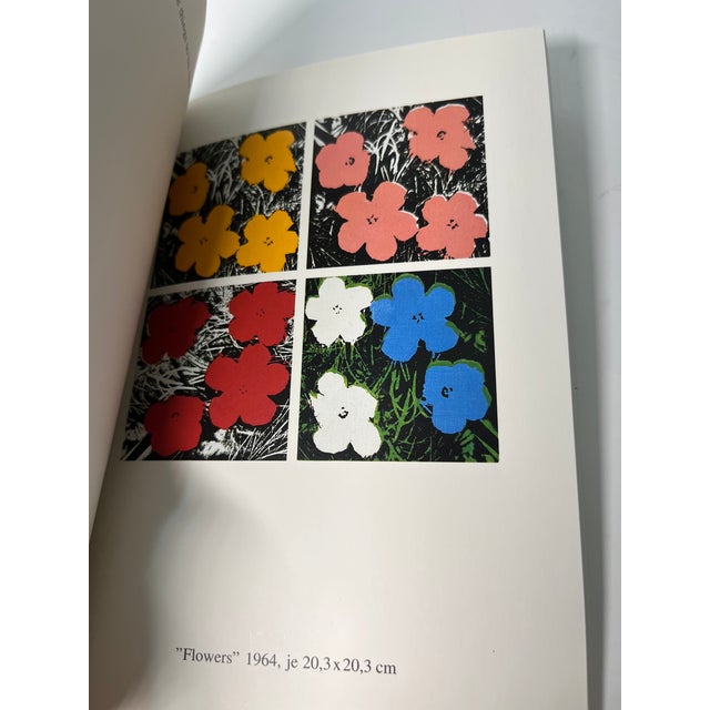 1990s 1994 Andy Warhol Flowers Book For Sale - Image 5 of 7