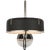 Metal Thomas O'Brien for Visual Comfort Signature Oso 13" Articulating Arc Wall Light in Polished Nickel with Matte Black Shade For Sale - Image 7 of 14