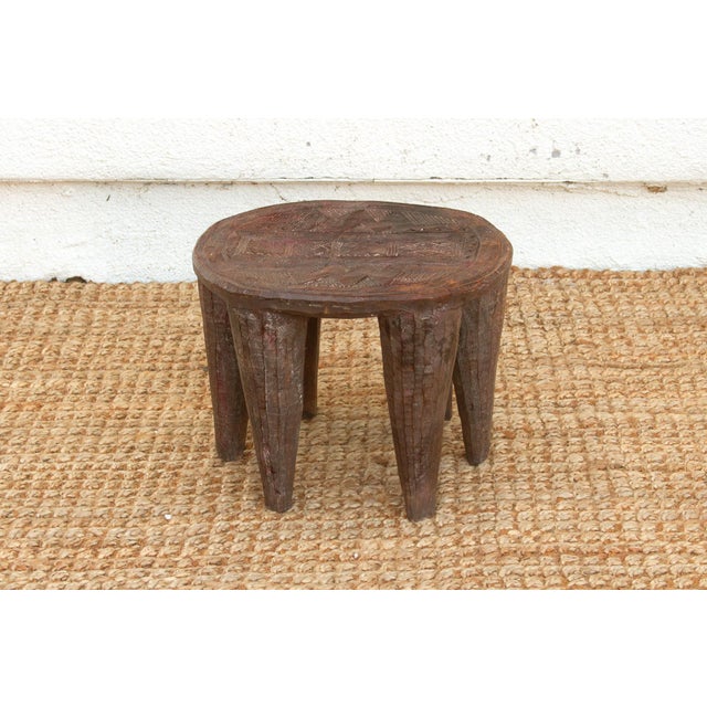 Maximalist African Nupe Table For Sale - Image 4 of 7