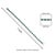 Classic 10.05 Ct Natural Oval Emerald & Diamond Tennis Bracelet in Solid 925 Silver For Sale - Image 12 of 12