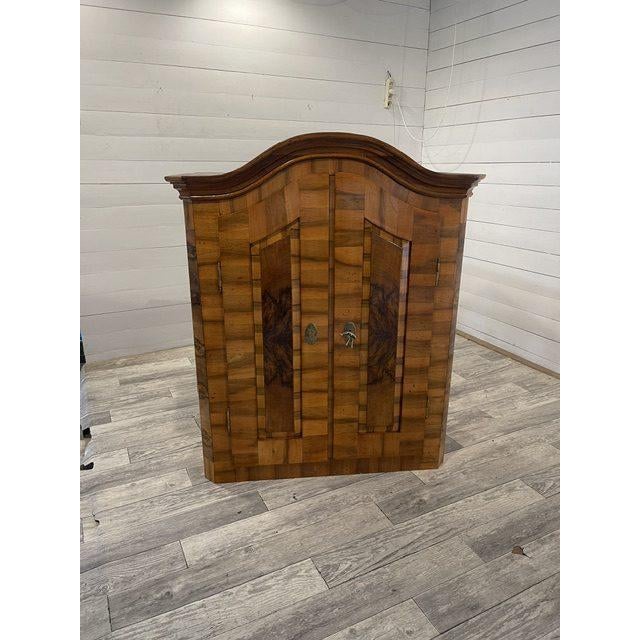 Dutch Inlaid Markertery Cabinet, 1800 For Sale - Image 14 of 18