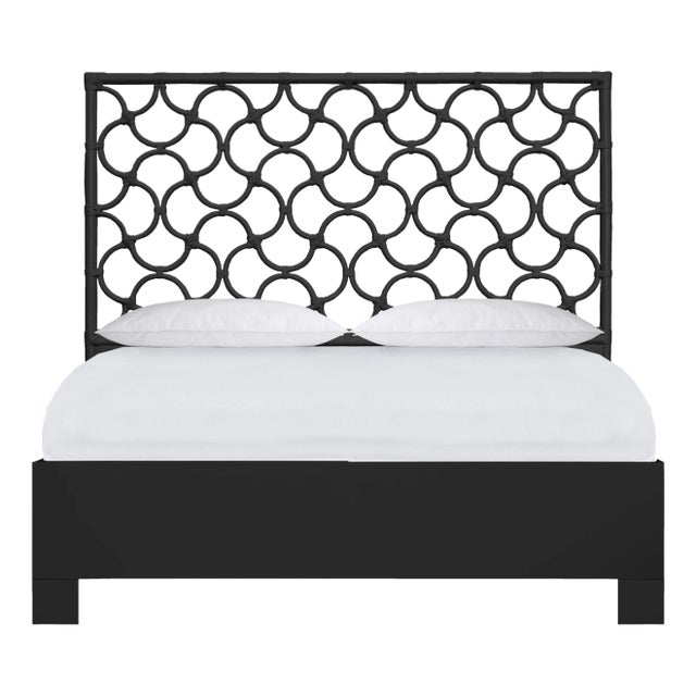 Mar Standard Bed Queen, Black For Sale