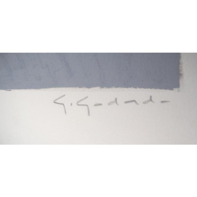 Modern Gabriel Godard, Enchanted Garden, Lithograph For Sale - Image 3 of 7