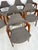 Wood Danish Compass Dining Chairs in Teak for Schou Andersen Møbelfabrik, 1950s, Set of 8 For Sale - Image 7 of 10