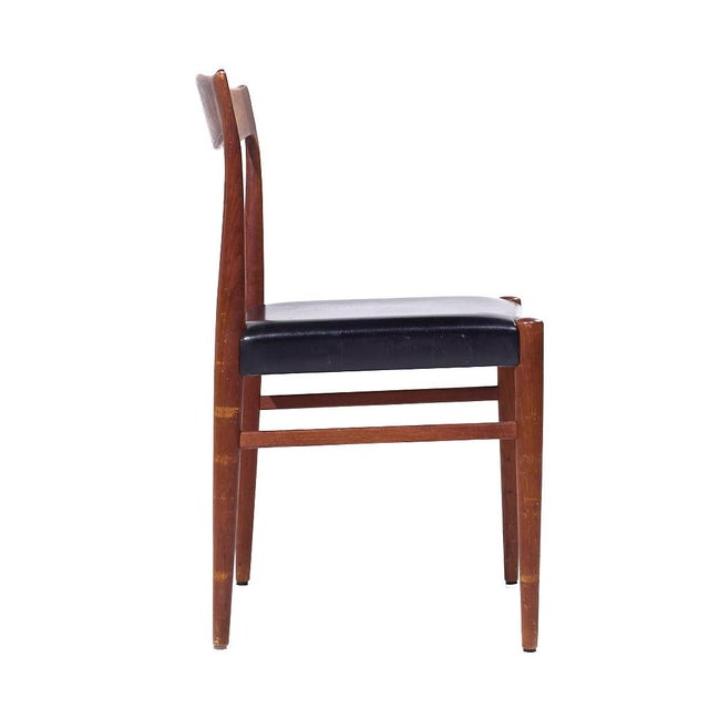 Brown Arne Hovmand Olsen Mid Century Danish Teak Dining Chair For Sale - Image 8 of 10