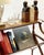 Wood Vintage Bamboo Form 90's Reproduction Book Trough For Sale - Image 7 of 7