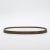 Metal Oval Tray in White Shagreen With Bronze Patina Brass by Kifu Paris For Sale - Image 7 of 10