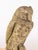 Sculpture Materials Vintage Stone Horned Owl Garden Ornament, Usa Mid 20th C. For Sale - Image 7 of 14