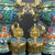 Late 20th Century Pair of Gilt Bronze Cloisonné Enamel Palace Lantern Incense Burners For Sale - Image 9 of 10