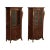 Art Nouveau Style Custom Mahogany & Partial Gilt China Cabinets For Sale - Image 13 of 13