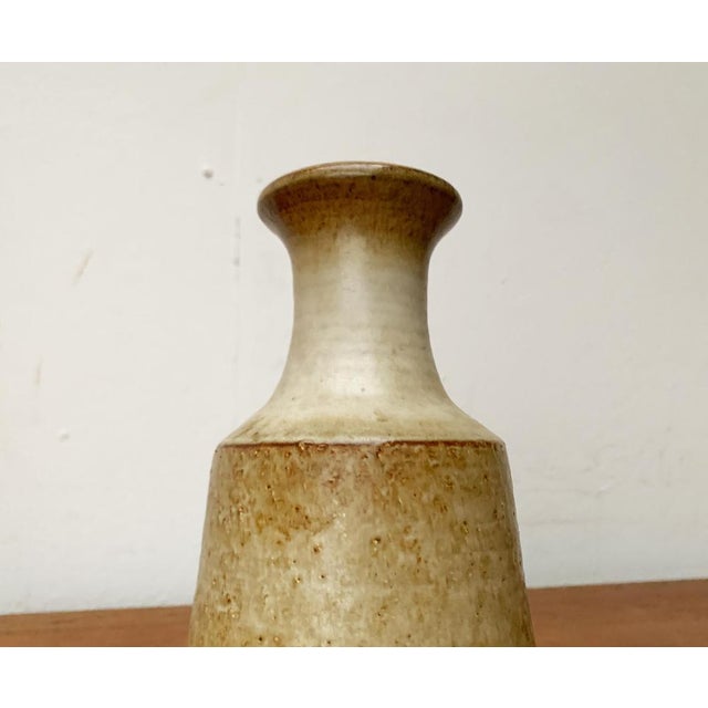 Mid-Century Danish Studio Pottery Minimalist Vase from Søholm, 1960s For Sale - Image 15 of 17
