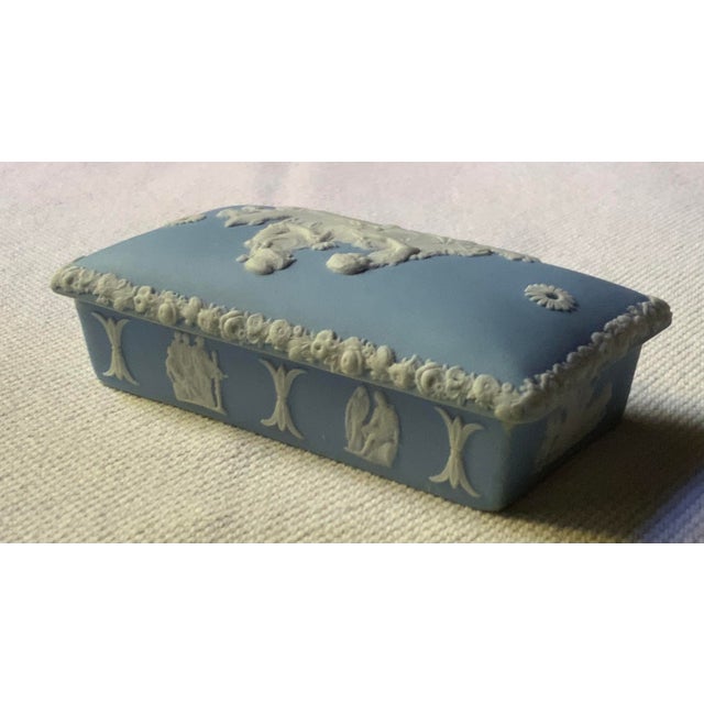 Antique 1920s Wedgwood Jasperware Fireplace Match Box For Sale - Image 15 of 18