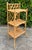 Vintage Fretwork Bamboo & Rattan Étagère For Sale - Image 4 of 12
