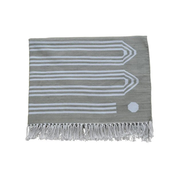 Casa Cosima Arete Rug, 5x8, Stone Gray For Sale - Image 4 of 5