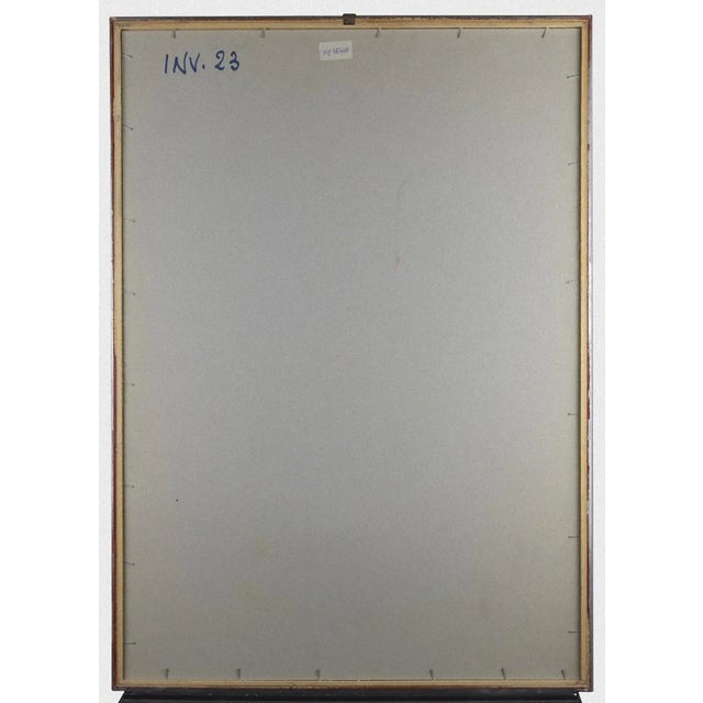 Contemporary Leo Guida, Aviary, Original Screen Print, 1980s For Sale - Image 3 of 4