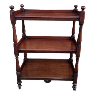 19th Century English Trolley Etagere For Sale