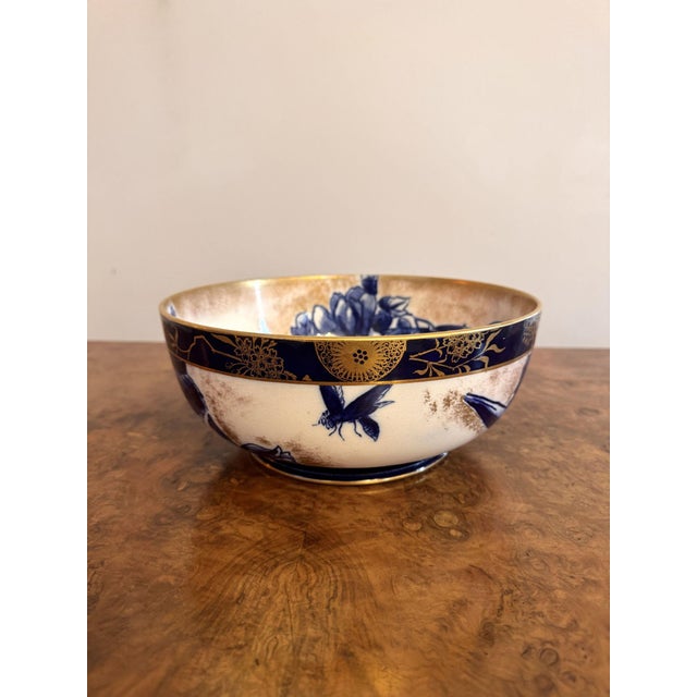 1900 - 1909 Large Antique Doulton Burslem Bowl, 1900 For Sale - Image 5 of 7