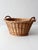 Vintage Oval Wicker Basket With Handles For Sale - Image 6 of 14