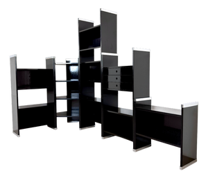Nippon Modular Bookcase by Harucki Miyagima for La Linea, Italy, 1970s
