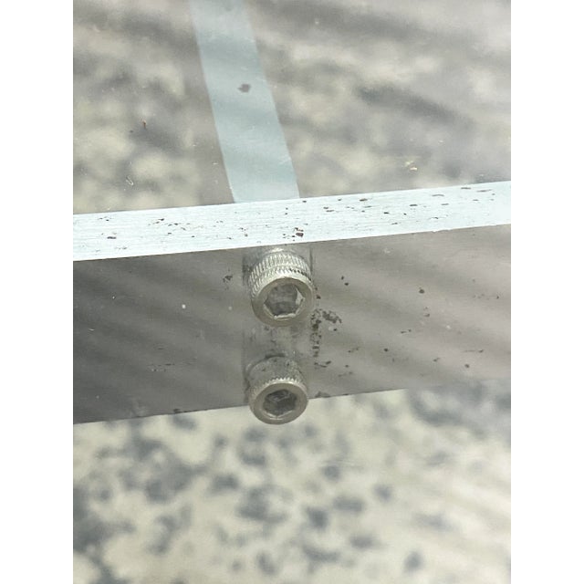 Iconic Minimalist Steel + Glass Table by Poul Kjærholm Pk61 For Sale - Image 11 of 12